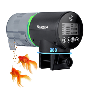 Mangeoire automatique numérique pour poissons Accessoires pour aquariums Minuterie électrique en plastique Distributeur d'<span class=keywords><strong>alimentation</strong></span> pour poissons - Product Image 2
