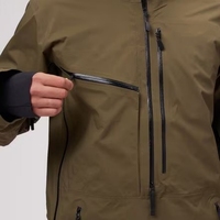 Vestes matelassées réversibles imperméables et respirantes à capuche pour hommes, haute technologie, pour le ski, Arc