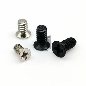 6 #-32 M3 ordinateur PC boîtier 2.5 "3.5" pouces disque dur HDD Swap serveur plateau montage Fix réparation croix mince tête plate boulon vis - Product Image 6