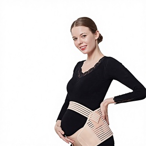 Faja de Soporte Abdominal Transpirable para Mujeres Embarazadas, Alivio del Dolor Pélvico en <span class=keywords><strong>el</strong></span> Segundo Trimestre del Embarazo, Material de Poliéster, para Todas las Estaciones - Product Image 6