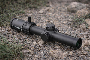 Lunette <span class=keywords><strong>de</strong></span> Tir TYPHON 1-10x24 SFP LPVO pour la <span class=keywords><strong>Chasse</strong></span> et l'Usage Tactique, Verre ED, Étanche et Antichoc, Alliage d'Aluminium, Point Rouge, Zoom Variable - Product Image 2