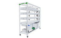 Système de mini-rack hydroponique de conception la plus récente 2026 pour la culture de micro-légumes