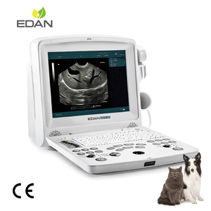 Edan DUS 60 Vet Escáner de ultrasonido veterinario portátil B/W Máquina de diagnóstico por imágenes para clínica de animales y uso hospitalario - Product Image 1