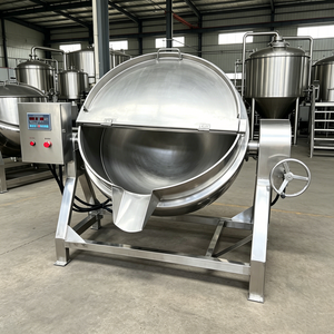 Machine de cuisson électrique inclinable pour viande, très utilisée, à haute efficacité, pour la cuisson des os de bœuf, prix en Italie - Product Image 4
