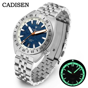 CADISEN C8231 Automatic <b>Mechanical</b> Diver Charm <b>Watch</b> Man Meteorite Dial Business Casual Waterproof Sapphire Crystal 10 Bar NH35 - Product Image 1