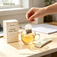 SIWEIDA Slim Tea Instantané Herbal Citron Minceur Détox Colon Santé Intestinale Sans Sucre 100g 5gx20 Sachets