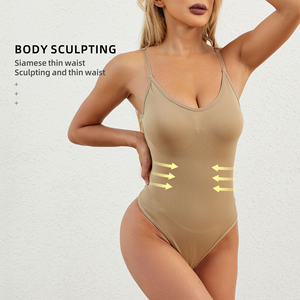Nuovo arrivo tuta per il controllo della pancia senza cuciture ad alta elasticità Sexy body perizoma con lifting all'anca da donna. - Product Image 4