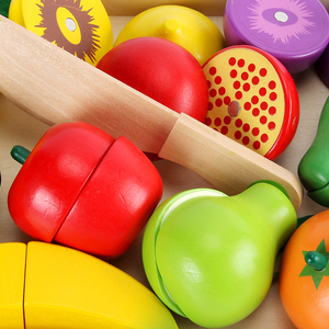 Giocattoli per bambini colore per bambini taglio in <span class=keywords><strong>legno</strong></span> frutta verdura <span class=keywords><strong>cucina</strong></span> giocattoli in <span class=keywords><strong>legno</strong></span> - Product Image 4