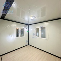 Maison conteneur préfabriquée étanche et extensible de 20 pieds ou 40 pieds, mobile, avec cuisine intégrée, en promotion