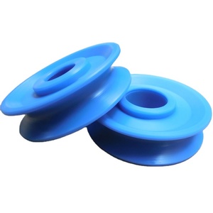 Polea de Nylon Azul con Ranura en U - Product Image 1