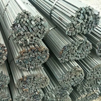 Le fer laminé à chaud Offre Spéciale de billettes d'acier au carbone a forgé le prix carré de poids de barre solide taille des prix de 10x10mm