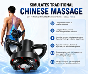 Neuer tragbarer <span class=keywords><strong>Massageroller</strong></span> mit 360°-Funktion °   Drehfunktion, geeignet für Gesicht, Körper und zum Abnehmen (Russisch, Spanisch, Englisch) - Product Image 2
