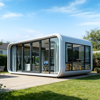 Offre Spéciale – Mini-maison de luxe préfabriquée style Apple, construction rapide, conteneur portable insonorisé de 20 ou 40 pieds pour bureau ou habitation