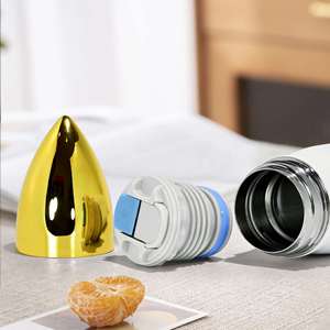 Sublimation 1000Ml Bullet-Shaped Vacuum Stainless Steel <b>Large</b> Capacity Portable Thermal <b>Cup</b> Car <b>Cup</b> Water Bottle Flask - Product Image 4