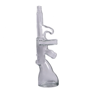 Sản Phẩm Máy Tạo Hình Súng <span class=keywords><strong>Tommy</strong></span> 800Ml Bình Đựng Rượu Whisky Chai Thủy Tinh - Product Image 1
