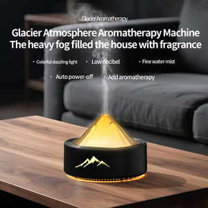 OEM 7 màu sắc dẫn ánh sáng siêu âm độ ẩm với humidistat xách tay <span class=keywords><strong>Mini</strong></span> Bàn hộ gia đình tinh dầu hương liệu khuếch tán - Product Image 3