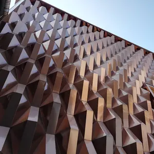 Пластины из нержавеющей стали серии 300, сертифицированные ASTM, декоративные металлические стеновые панели, наружная облицовка здания с отделкой HL - Product Image 1