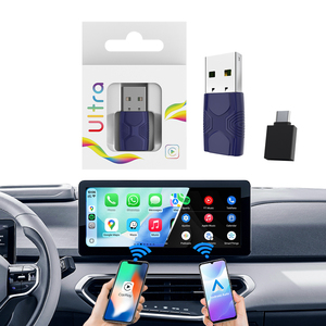 Carlink Kit Mini Ultra 2 Ai Box Wireless Car Play <b>Adapter</b> Streaming Carplay Dongle <b>Usb</b> <b>Usbc</b> Android Auto 2 In1 Smart Box - Product Image 1