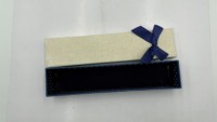 Boite en soie papillon bleu mat, avec Logo personnalisé, petite boîte cadeau pour les bijoux, 50 pièces