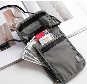 Pochette de voyage <span class=keywords><strong>anti</strong></span>-RFID pour le cou, porte-passeport étanche, organiseur de documents antivol pour les vacances et les voyages d'affaires - Product Image 6
