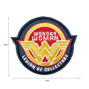 Patchs brodés <span class=keywords><strong>DC</strong></span> <span class=keywords><strong>Comics</strong></span> Superman, Batman, Wonder Woman - Appliques thermocollantes pour vêtements, sacs à dos, travaux manuels DIY - Product Image 5