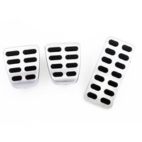 Cubiertas de almohadilla de Pedal de freno y Gas de coche para Hyundai Kia Sonata Tucson Sorento Sportage Santa Fe IX35 Reina pedales de acelerador