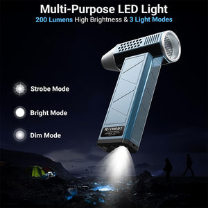 Soplador de Aire Inalámbrico sin Escobillas de 130000 RPM, Limpiador de Aire Comprimido, Herramienta de Limpieza Recargable de Alta Velocidad de 6000 mAh <span class=keywords><strong>para</strong></span> PC - Product Image 5