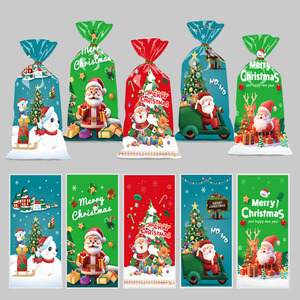 Bolsas de Cordón Reutilizables Ecológicas con Logotipo Personalizado, Caja para Dulces Adecuada para Navidad y Cumpleaños - Product Image 5