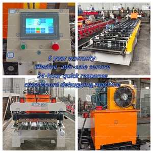 Máquina Automática de <span class=keywords><strong>Alta</strong></span> Eficiencia para Formar Paneles de Techo Trapezoidales, Certificación CE, Personalizable, TR4 TR5 Trapezoidal - Product Image 2