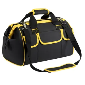 बहुमुखी ऑक्सफोर्ड कपड़े उपकरण बैग वाटरप्रूफ बड़ी क्षमता तल टोटे और दो तरीके से हार्डवेयर किट ले जाने चाहिए