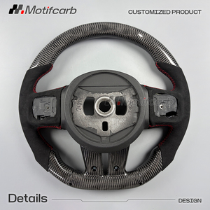 Volante de fibra de carbono personalizado para Chrysler 300 SRT8 y Jeep Grand Cherokee SRT8 2011 2012 2013 2014, mejora del interior del coche - Product Image 5