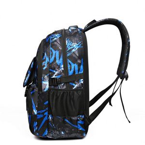 Sac à dos étudiant 2026 personnalisé en PU, nylon et toile Oxford, imperméable, pour ordinateur portable, idéal pour le lycée, le sport, les voyages et le style de vie. - Product Image 3