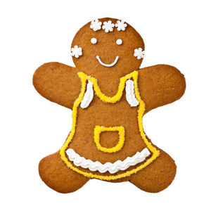 Galleta con sabor a jengibre de dibujos animados Halal, venta al por mayor, encantadora forma de muñeco de nieve de Navidad, galletas de jengibre - Product Image 3