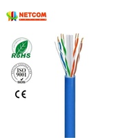 Kabel Jaringan Kategori 5e 4 Pasang 24AWG Tembaga Murni Kabel UTP Buatan Cina Tanpa Konektor Harga Lebih Murah Kabel Komunikasi OEM/ODM