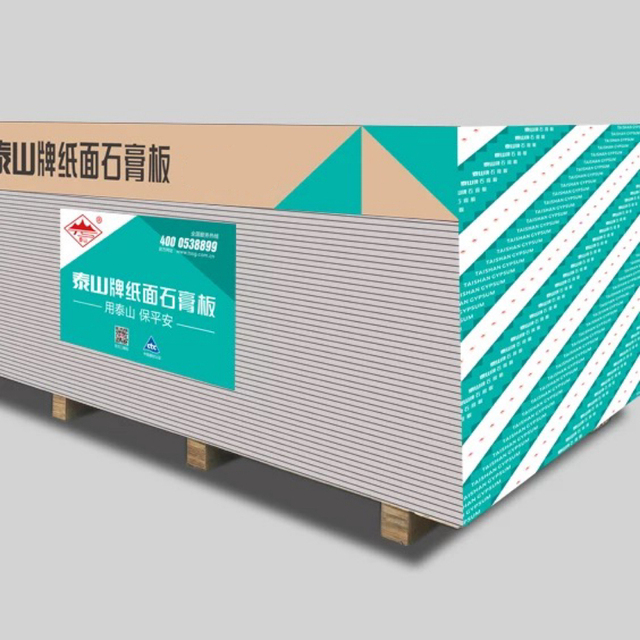 Taishan Factory Direct Various Styles Ceiling Gypsum Board Interior Wall Panels for Living Room Park Outdoor Use Made Plaster