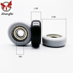 Rotella a Cilindro Singolo con Doppia Puleggia per Balcone, Rotella in Plastica per Porte e Finestre in Vetro Turkiye Tek Kayar - Product Image 4