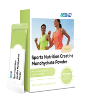 Créatine monohydrate en poudre micronisée, compléments nutritionnels sportifs pour adultes avec soutien immunitaire