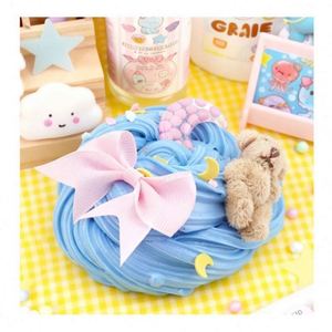 Kawaii Colorful DIY Squishy Set Funny Eco-Friendly Fluffy <b>Slime</b> Kit for Kids Factory Workshop Wholesale Playdough Creative Toy - Product Image 4