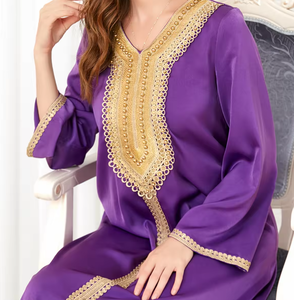<span class=keywords><strong>M</strong></span>-55 Abayas Dubai Kleding 2023 Kalkoen Kaftan Islamic Kleding Abaya Vrouwen Moslim Jurken - Product Image 5