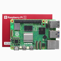 Placa base Raspberry Pi 5, placa de brazo de 4GB para Linux, programación Python, PCIe, Gigabit Ethernet, tarjeta de programación de desarrollo
