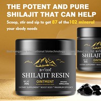 Meilleure vente de pâte de résine de Shilajit pure 30g pressée à froid de qualité alimentaire Source directe d'usine à haute teneur en antioxydants certifiée GMP