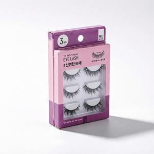 Les cils Phcitineale, 3 paires, aspect naturel, usage quotidien, cils entiers - Product Image 1