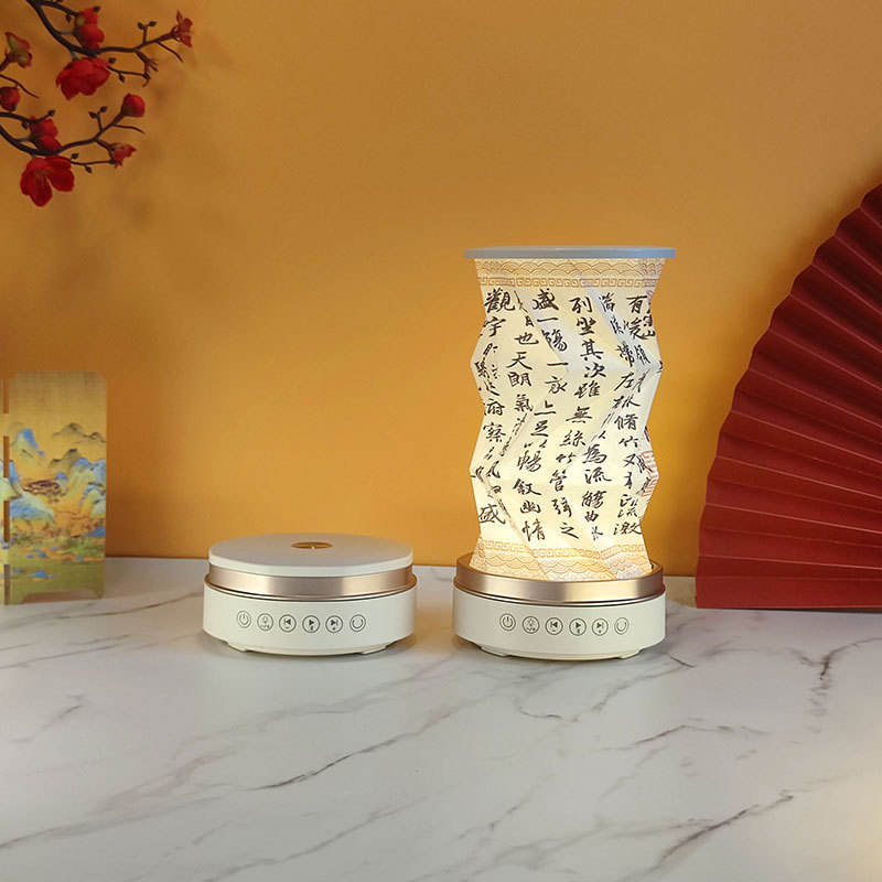 Préface du pavillon orchidée blanche-rotatif bluetooth