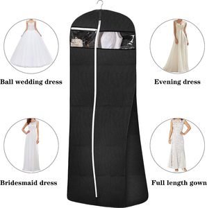 Grote Reis Kledinghoes Bruidsjurk Jurk Met Opknoping Voorzien Van Geweven Materiaal Kledingtas Accessoires Etui Opbergen - Product Image 5