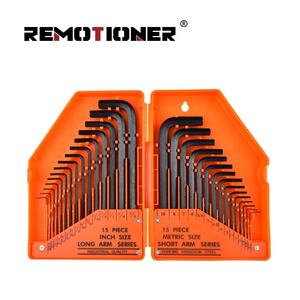 30PCS Metric/Inch Size Hex Key <strong>Wrench</strong> <strong>Set</strong> <strong>Allen</strong> Key Torx L-Keys L Shape Spanners With Box - Product Image 6