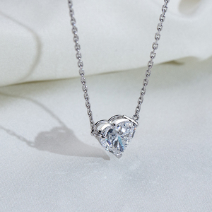 Messi Jewelry MSN-621 18K White Gold of Women's Diamond Necklace - Product Image 3