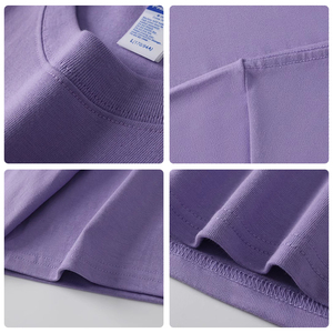 Comodo buon prezzo Soild colore personalizzato nuovo arrivo qualità vendita calda OEM ODM moda maniche corte t-shirt all'ingrosso - Product Image 6