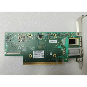 การ์ดอะแดปเตอร์โปรโตคอลคู่ ConnectX-6 200Gb Sfp56 การ์ดเชื่อมต่อเครือข่ายแบบปลายเดียวสำหรับเซิร์ฟเวอร์ - Product Image 1