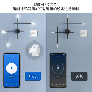 สมาร์ทโฮม ซ็อกเก็ตอิตาลี 16A Wi-Fi การตรวจสอบพลังงาน แอพควบคุมด้วยเสียง ตัวตั้งเวลา รีโมทคอนโทรล ใช้งานได้ทั่วไป - Product Image 3