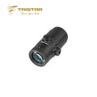 Tristar Red Dot Flip-to-Side Magnifier EagleTalon 3X26 Scope With Red Illuminated Etched Reticle for Hunting and Precision